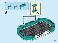 LEGO 40441 instructions page 65 – build guide