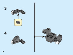 LEGO 40441 instructions page 8 – build guide