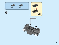 LEGO 40441 instructions page 9 – build guide