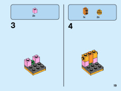 LEGO 40442 instructions page 19 – build guide