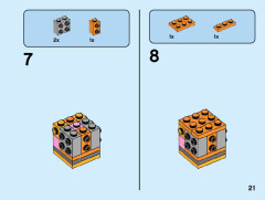 LEGO 40442 instructions page 21 – build guide