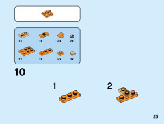 LEGO 40442 instructions page 23 – build guide