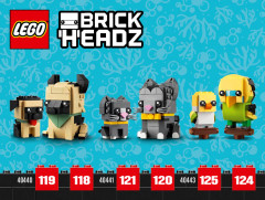 LEGO 40442 instructions page 53 – build guide