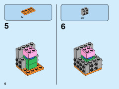 LEGO 40442 instructions page 6 – build guide
