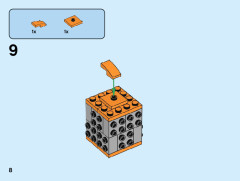 LEGO 40442 instructions page 8 – build guide
