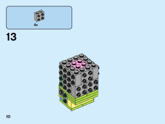 LEGO 40443 instructions page 10 – build guide