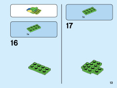 LEGO 40443 instructions page 13 – build guide