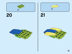 LEGO 40443 instructions page 15 – build guide