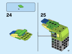 LEGO 40443 instructions page 17 – build guide