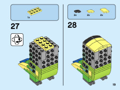 LEGO 40443 instructions page 19 – build guide