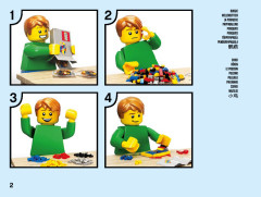 LEGO 40443 instructions page 2 – build guide