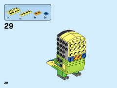 LEGO 40443 instructions page 20 – build guide