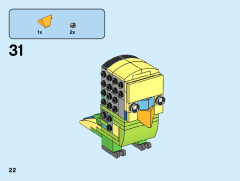 LEGO 40443 instructions page 22 – build guide