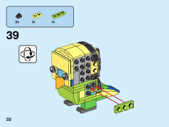 LEGO 40443 instructions page 32 – build guide