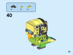 LEGO 40443 instructions page 33 – build guide
