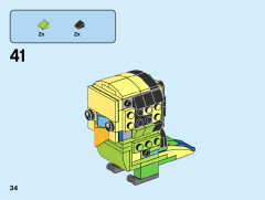 LEGO 40443 instructions page 34 – build guide