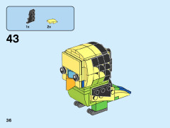 LEGO 40443 instructions page 36 – build guide