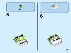 LEGO 40443 instructions page 39 – build guide