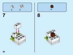 LEGO 40443 instructions page 40 – build guide