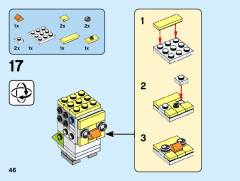 LEGO 40443 instructions page 46 – build guide