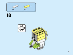 LEGO 40443 instructions page 47 – build guide