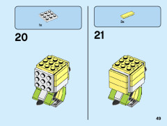 LEGO 40443 instructions page 49 – build guide