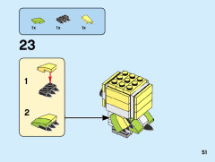 LEGO 40443 instructions page 51 – build guide