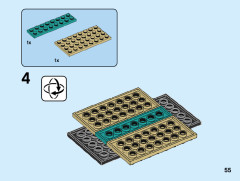 LEGO 40443 instructions page 55 – build guide