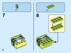 LEGO 40443 instructions page 6 – build guide