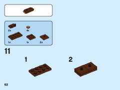 LEGO 40443 instructions page 62 – build guide