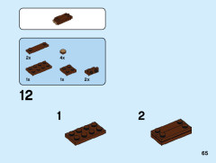LEGO 40443 instructions page 65 – build guide