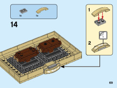 LEGO 40443 instructions page 69 – build guide