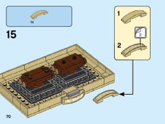 LEGO 40443 instructions page 70 – build guide