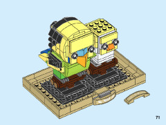 LEGO 40443 instructions page 71 – build guide