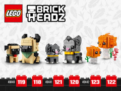 LEGO 40443 instructions page 72 – build guide