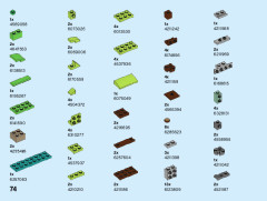 LEGO 40443 instructions page 74 – build guide