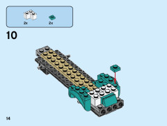 LEGO 40448 instructions page 14 – build guide