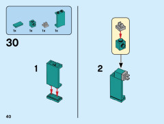 LEGO 40448 instructions page 40 – build guide