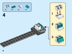 LEGO 40448 instructions page 8 – build guide