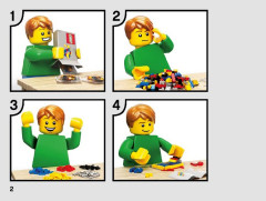 LEGO 40451 instructions page 2 – build guide