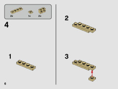 LEGO 40451 instructions page 6 – build guide