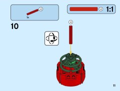 LEGO 40460 instructions page 11 – build guide