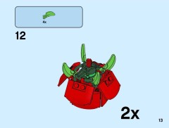 LEGO 40460 instructions page 13 – build guide