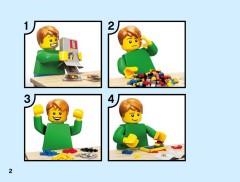 LEGO 40460 instructions page 2 – build guide