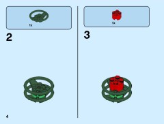LEGO 40460 instructions page 4 – build guide