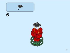 LEGO 40460 instructions page 7 – build guide