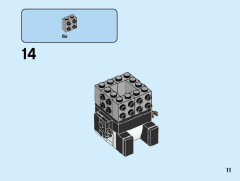 LEGO 40466 instructions page 11 – build guide