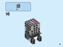 LEGO 40466 instructions page 13 – build guide