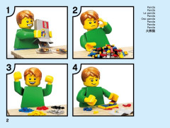 LEGO 40466 instructions page 2 – build guide