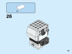 LEGO 40466 instructions page 21 – build guide